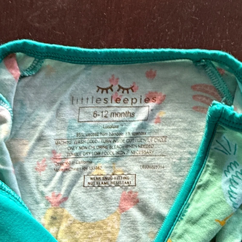 Little Sleepies Zippy - Picture 2 of 7